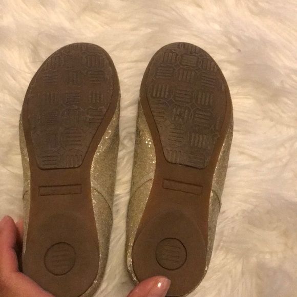 Lands’end glitter  bowed flats size 13 - Picture 7 of 8